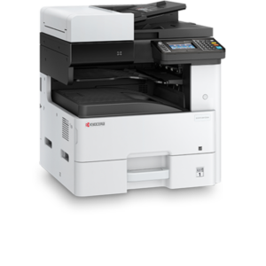 impresora kyocera ecosys m4125 con impresion en blanco y negro en formato a3