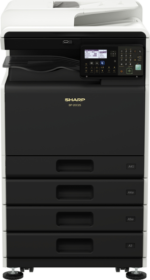 fotocopiadora sharp bp-20c20 con formato de papel a3 y a color