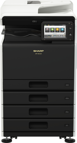fotocopiadora sharp bp-30c25 con formato de color y a3