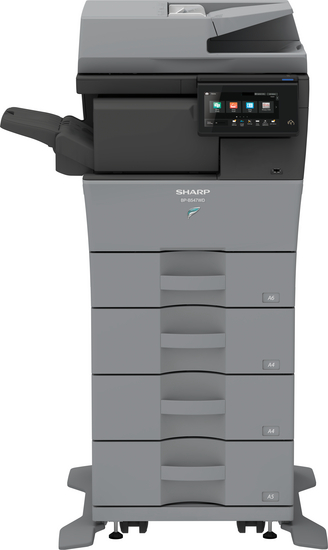 fotocopiadora sharp bp-b547wd con formato a4 para imprimir en blanco y negro